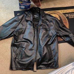 Leather coat in excellent condition purchase then move to Florida.